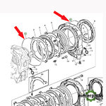 R188518 - EMPAQUETADURA CIERRE CC 6020 JOHN DEERE