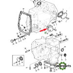 R234311 - JUNTA BOMBA FRENOS JOHN DEERE
