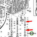 R255005 - MUELLE DE COMPRESION JOHN DEERE