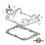 R29936 - ANILLO GOMA TAPA PALANCAS JOHN DEERE