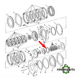 R35034 - TDF 6000 John Deere clutch package
