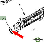 R518619 - EGR 8030 JOHN DEERE BOARD EGR