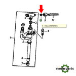 R51936 - GOMA SOBRANTE INYECTOR ORIGINAL JOHN DEERE