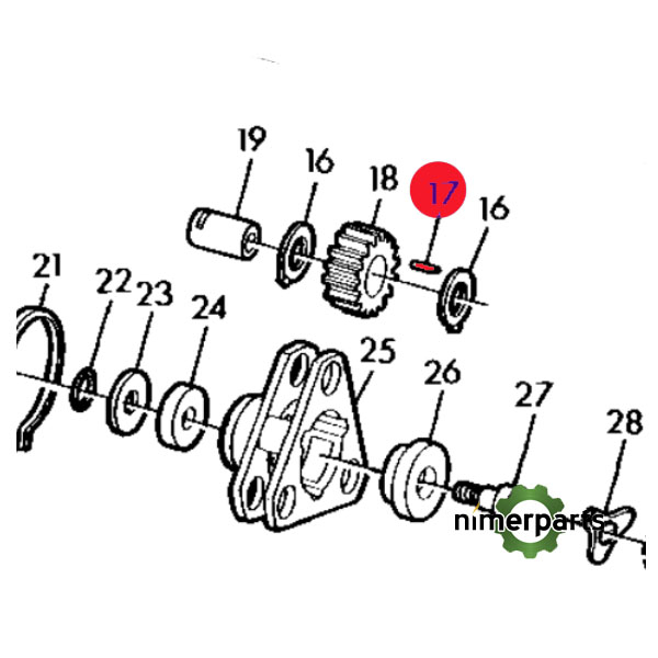 R62129 - Bearing needle