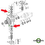 R72090 - Rod Rod Muñon TDM 7 8000 John Deere