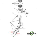 R74194 - John Deere connecting screw