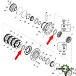 R93623 - Grupo 68 7010 John Deere Planetary Water