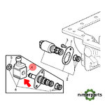 RE153687 - BOBINA DE ELECTROVÁLVULA WATERMAN 12VDC 14W ORIGINAL JOHN DEERE