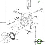 RE228042 - KIT JUNTAS BOMBA HIDRAULICA JOHN DEERE