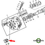 RE28790 - RETEN BOMBA HIDRAULICA JOHN DEERE