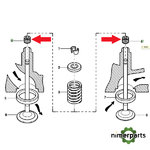 RE31617 - RETÉN VÁLVULA MOTOR 5 6000 JOHN DEERE