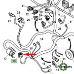 RE46736 - CONNECTOR CONTROL 5000 John Deere