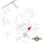 RE516336 - SENSOR TEMPERATURA COMBUSTIBLE JOHN DEERE
