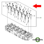 RE532993 - KIT TORNILLOS CULATA 6030 6 CILINDROS ORIGINAL JOHN DEERE