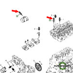 RE537635 - John Deere temperature sensor