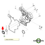 RE543639 - RETEN CIGUEÑAL DELANTERO 8030 JOHN DEERE