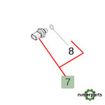 RE575415 - SENSOR DE PRESIÓN DEL CARTER JOHN DEERE