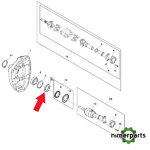RE588328 - Retan Palier TDM 8000 C/Susp John Deere