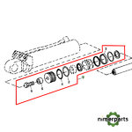 RE61543 - JUEGO RETENES CILINDRO DIRECCIÓN 7 8000 JOHN DEERE