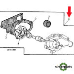 RE62658 - JUEGO REPARACION BOMBA AGUA SR.20 30 35 ORIGINAL JOHN DEERE