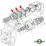 RE65291 - DISCO EMBRAGUE TDF 6000 JOHN DEERE
