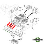 RE68327 - RELE 5000 6000 JOHN DEERE