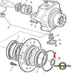 T116400 - CLIP BUJE TDM 6000 JOHN DEERE
