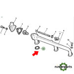 T23002 - GOMA COLECTOR AGUA 3130 JOHN DEERE