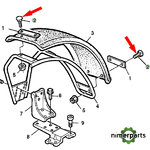 03M7264 - 10 x 25 head screw black car John Deere
