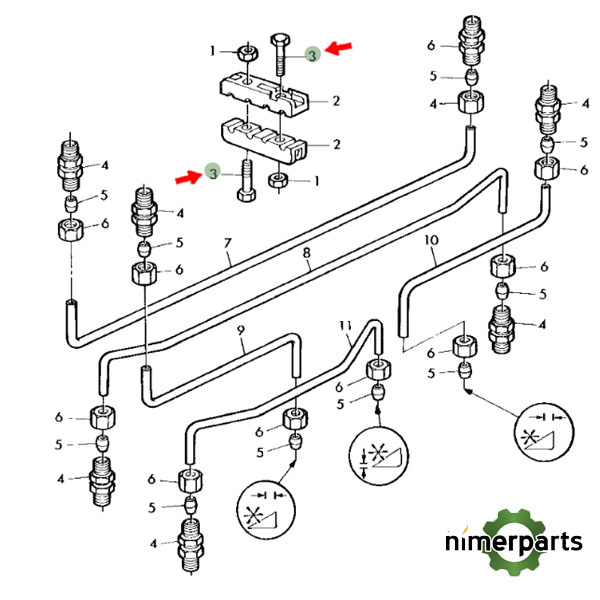 19M7580 - TORNILLO JOHN DEERE