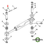 34H421 - PASADOR TUBULAR 9,53X51 JOHN DEERE