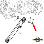 40M7388 - CLIP EJE FLEXIBLE 5M 5R JOHN DEERE