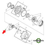 40M7165 - CLIP PIÑON BUJE TDM 5000 STD JOHN DEERE