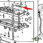 57M7356 - FUSIBLE 80 AMP PLACA BORNES 6000 JOHN DEERE