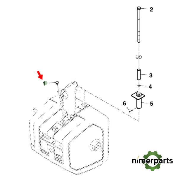 99M7009 - TAPON PLASTICO 14,5 MM JOHN DEERE