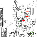 AL112206 - AISLAMIENTO ESCAPE VERTICAL 6000 JOHN DEERE