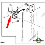 AL152733 - Lateral glass closure RH 6000 John Deere