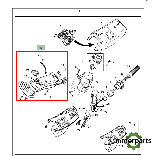 AL174422 - MANDO INVENSOR 6030 JOHN DEERE