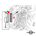 AL225554 - FILTRO DE AIRE ACONDICIONADO CABINA (ANTIPOLEN) ORIGINAL JOHN DEERE