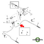 AM136944 - CABLE JOHN DEERE