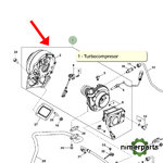 SE502330 - TURBOCOMPRESOR REMAN 6030 6 CIL 7030 (DZ108144) REMAN JOHN DEERE