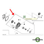 Se502816 - water pump Reman 6M 6R John Deere