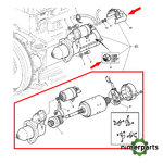 SE501854 - MOTOR DE ARRANQUE 5 6000 (RE519975) REMAN JOHN DEERE