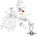 SE503065 - Air conditioning compressor 8 8030 (RE46609) Reman John Deere