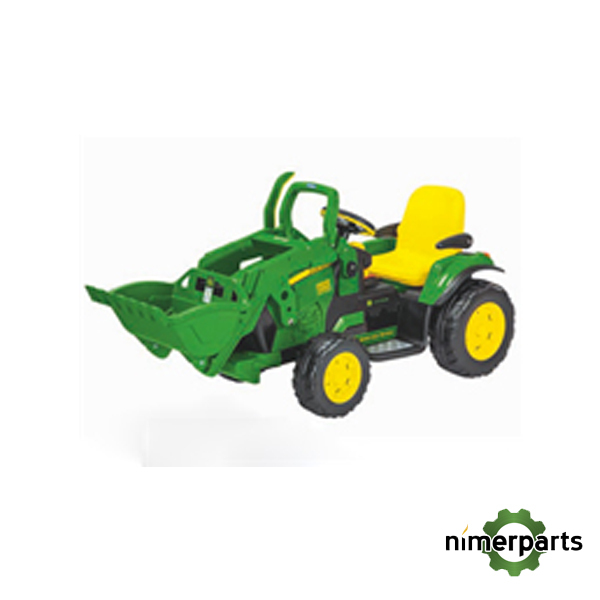 MCEPIGOR0068 - JUGUETE TRACTOR ELECTRICO C/ PALA Y RADI JOHN DEERE