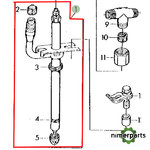 VPD2602 - INYECTOR MOTOR TURBO VAPORMATIC JOHN DEERE