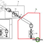 VPJ3339 - ROTULA DIRECCION RH 6000 VAPORMATIC