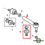 VPJ3587 - ROTULA DIRECCIÓN TDM 6020 4C (733) VAPORMATIC