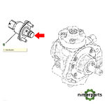 DZ111137 - INJECTOR PUMP VALVULA C.R S30 JOHN DEERE
