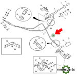 ER402192 - Foot accelerator 5015 5000G John Deere